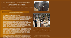 Desktop Screenshot of ancestralwisdom.com